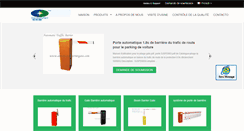 Desktop Screenshot of french.automaticbarriergate.com
